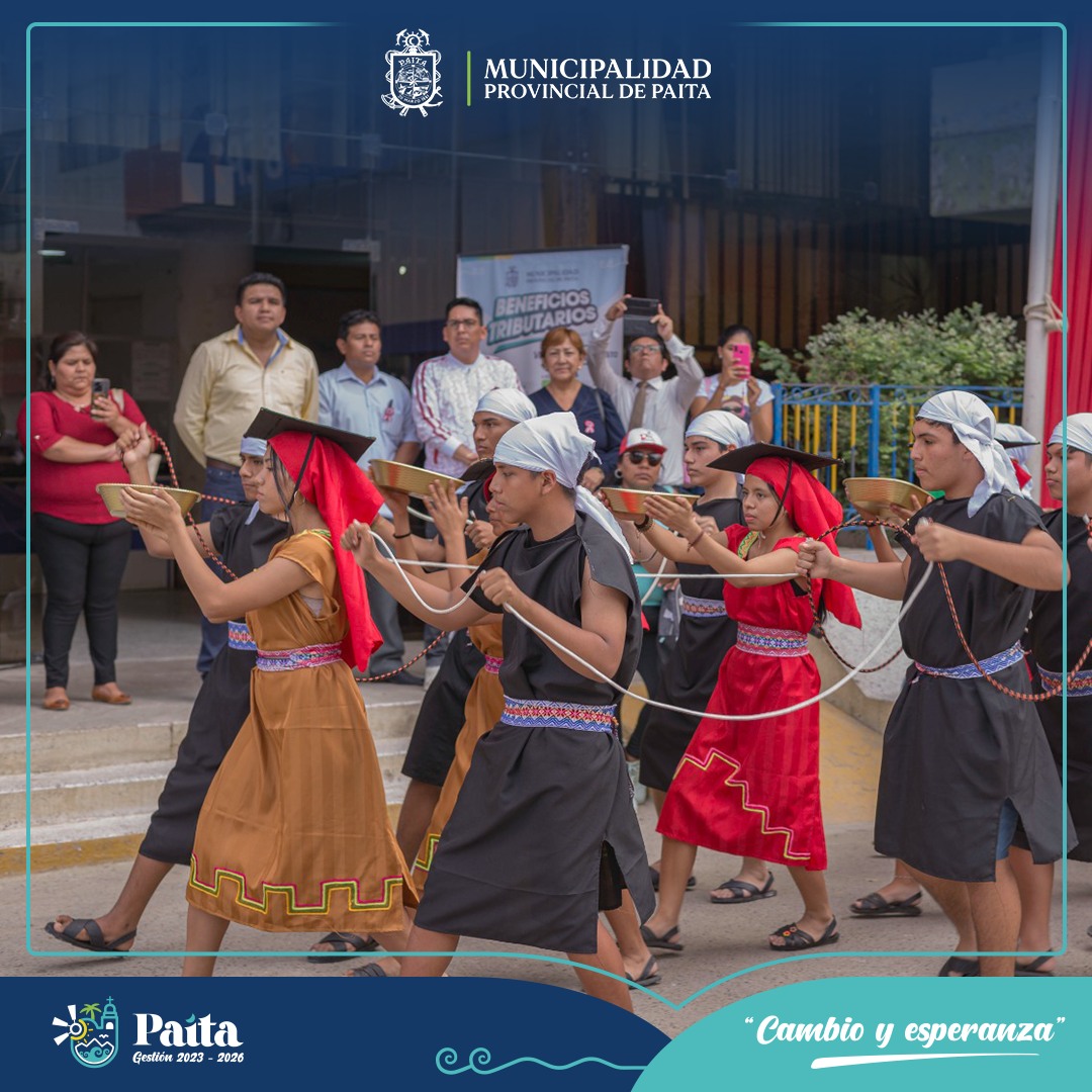 Municipalidad de Paita realizó con éxito pasacalle cultural