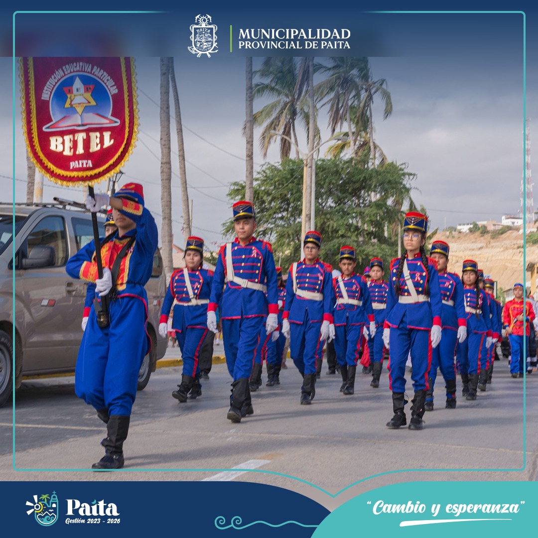 Municipalidad de Paita realizó con éxito pasacalle cultural