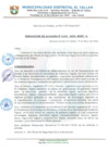 Vista preliminar de documento RESOLUCION DE ALCALDIA N° 0153-2023-MDET-A