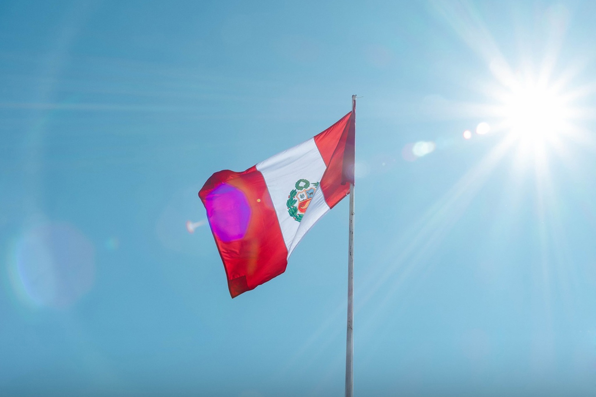 Izamiento del Pabellón Nacional
