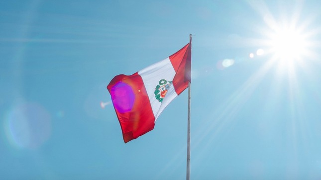 Izamiento del Pabellón Nacional
