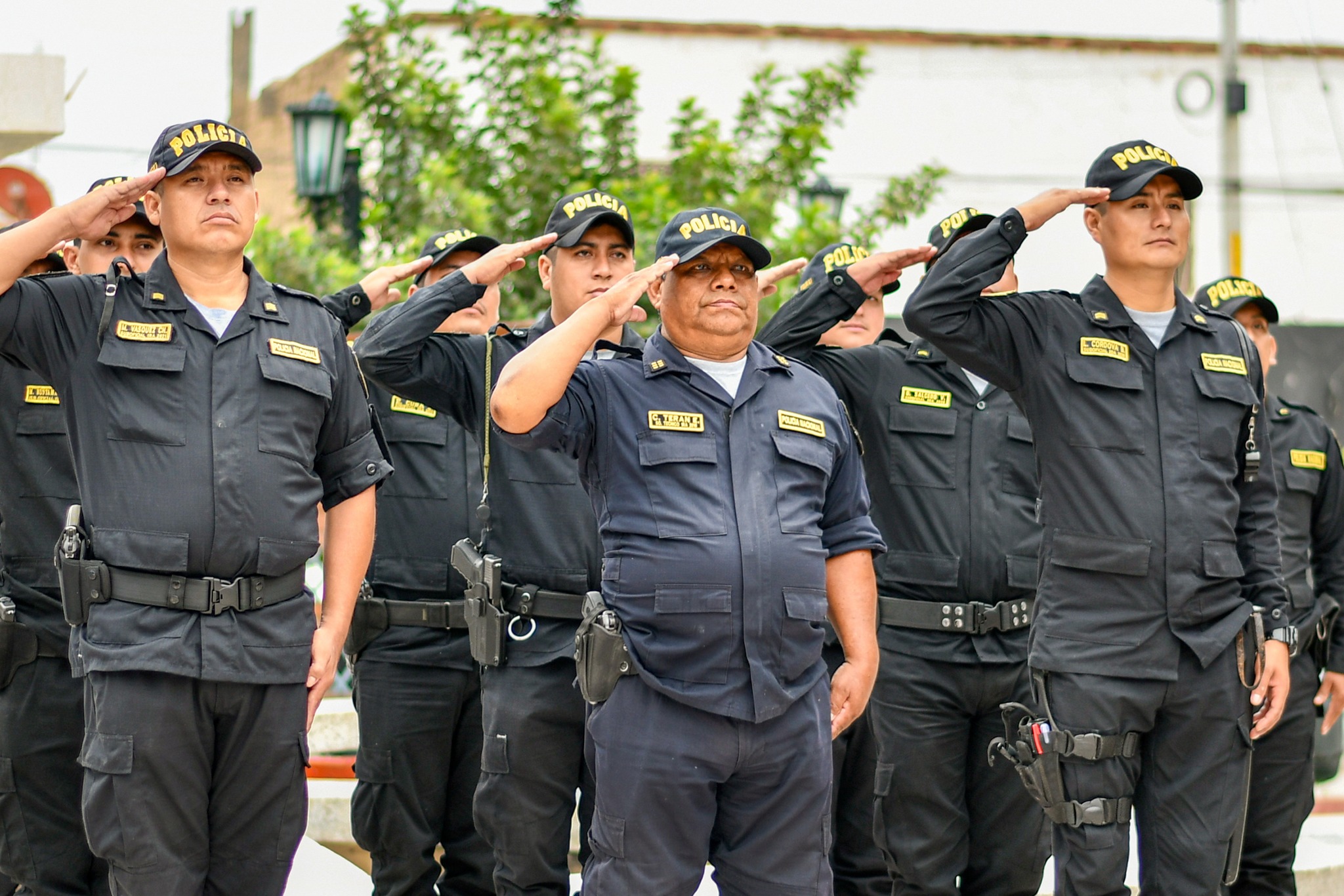 Izamiento del Pabellón Nacional