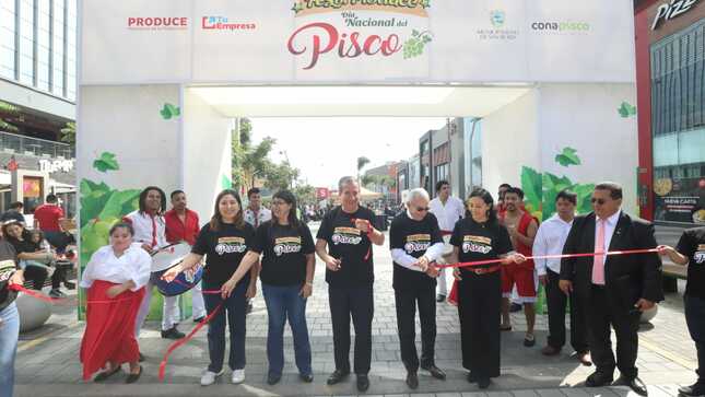 Ministerio de la Producción organiza “Festi Produce” por el Día Nacional del Pisco
