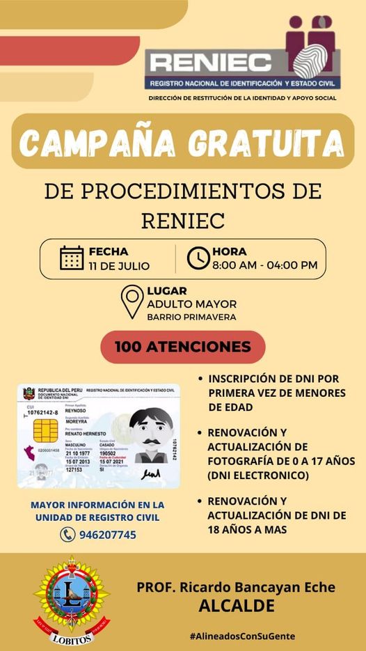 Archivo JPG de Campaña Gratuita De Obtención De Dni Para Menores.