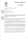 Vista preliminar de documento SE ACUERDA APROBAR el Texto Único de Procedimientos Administrativos del Gobierno Regional de Moquegua (TUPA), el mismo que comprende a la Sede Central y Direcciones Regionales Sectoriales; y que en anexo de 7 anillados forman parte de la presente Ordenanza Regional.