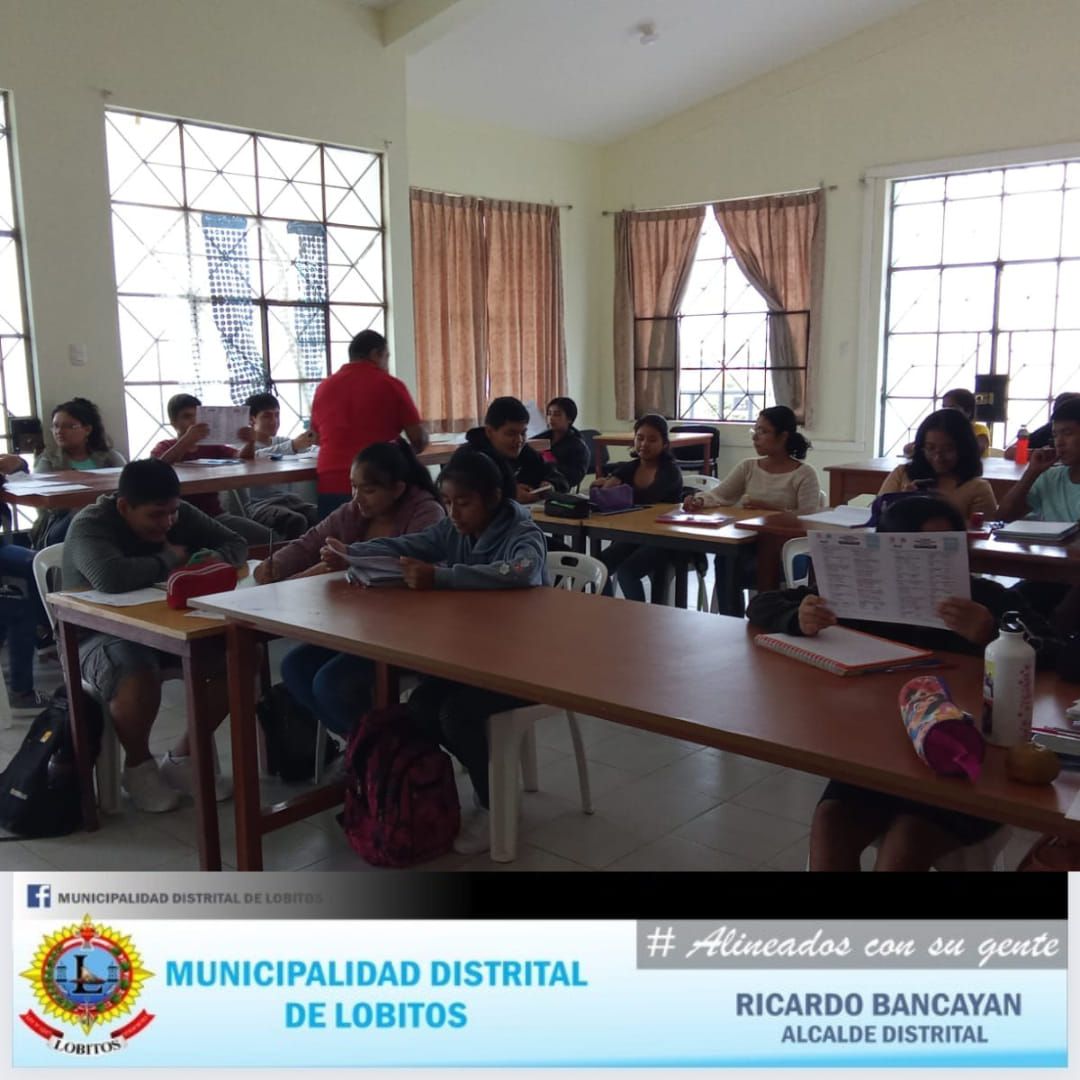 Archivo JPG de Jóvenes Lobiteños Siguen Asistiendo A Academia Municipal Pre Universitaria Gratuita.