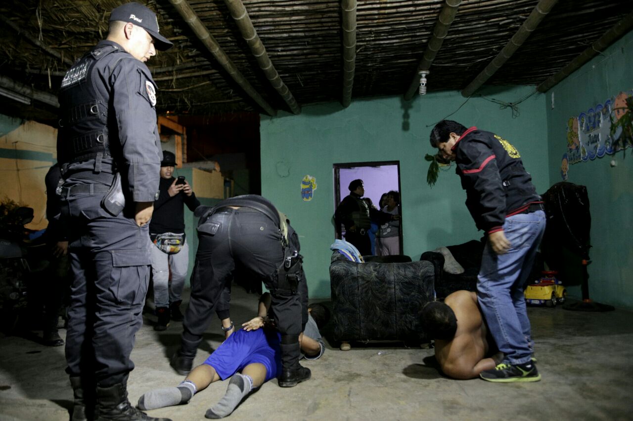 Policía Nacional desarticuló cuatro bandas y detuvo a 25 extorsionadores en menos de un mes