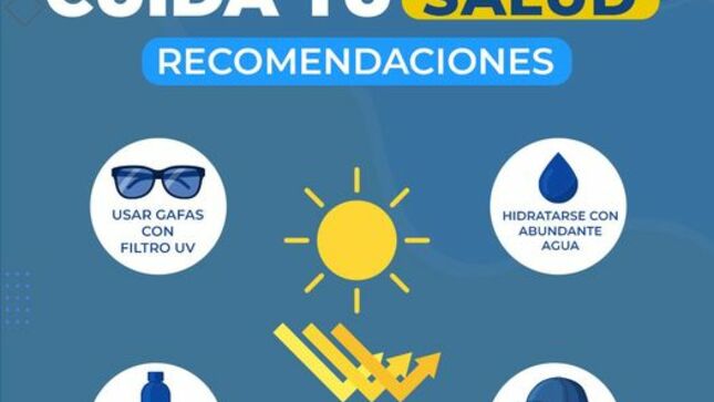Las altas temperaturas y la sobreexposición a la radiación solar pueden provocar diferentes enfermedades, protégete y así cuidarás tu salud. 