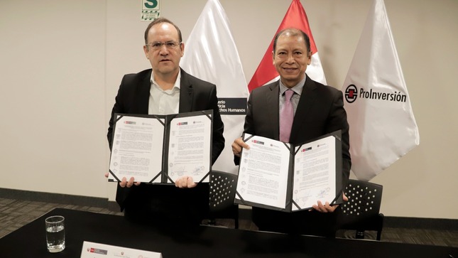 MINJUSDH promueve proyectos de Obras por Impuestos