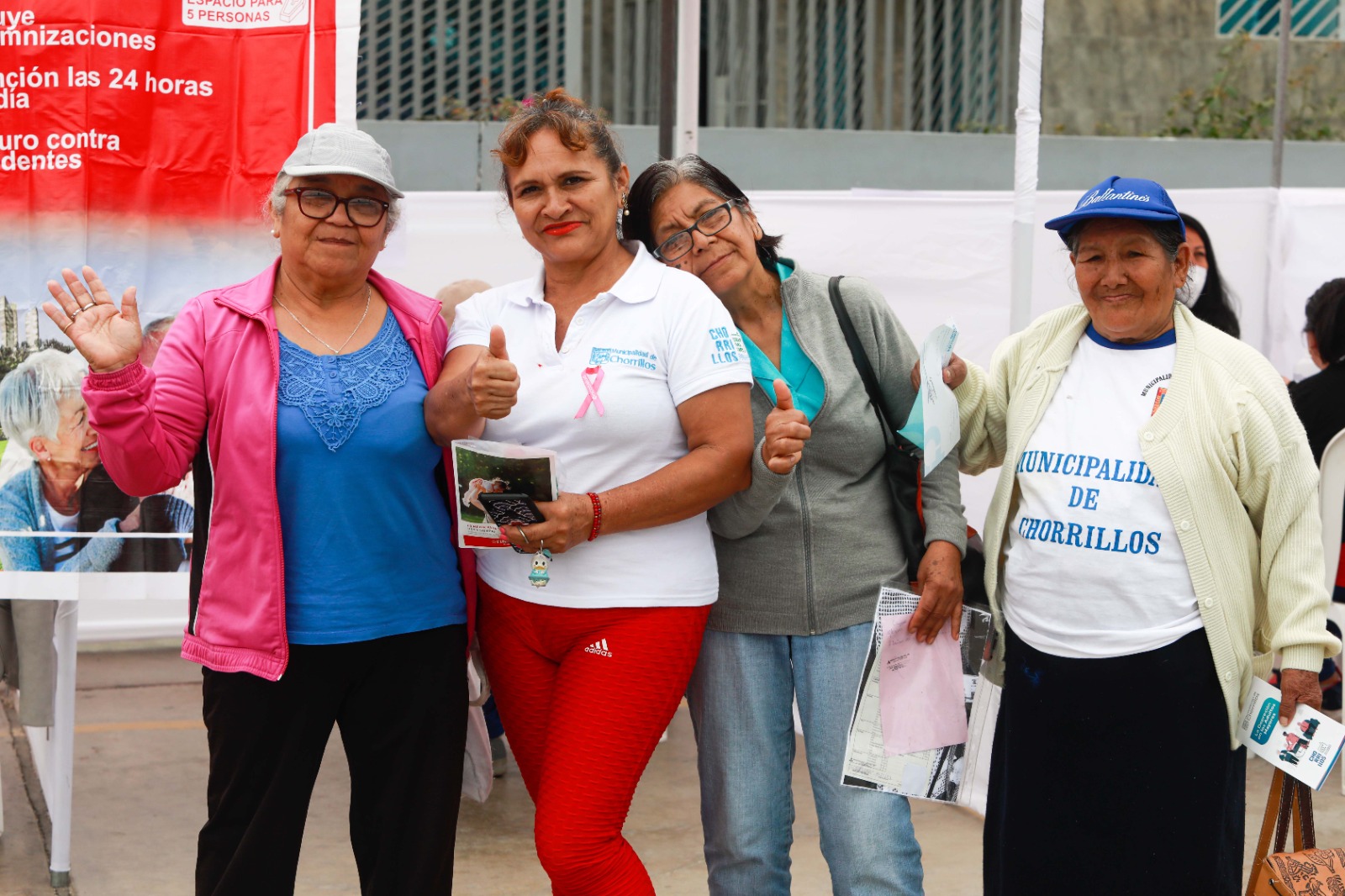 Vecinos agradecidos con gestión por la salud de la Municipalidad de Chorrillos