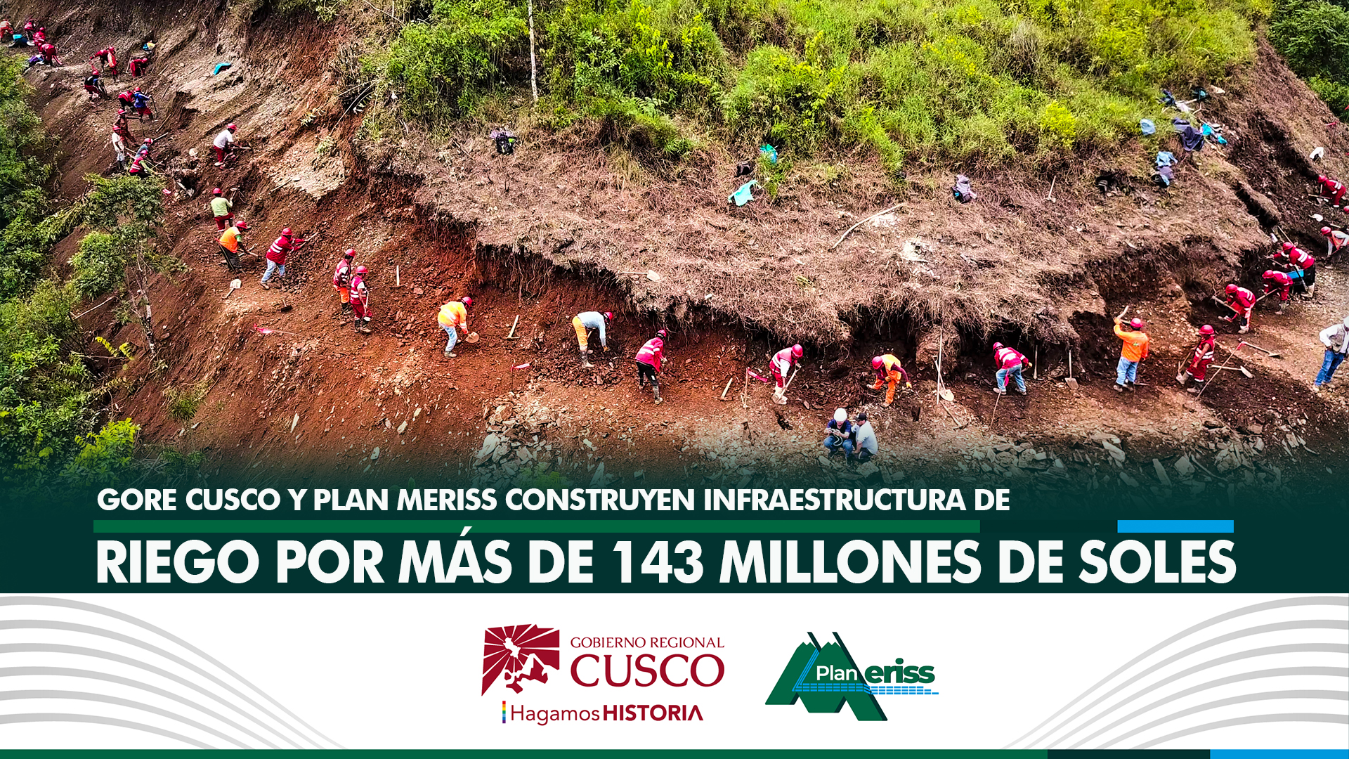 Para dar impulso al desarrollo de las diferentes cadenas productivas de la agricultura familiar, el Gobierno Regional Cusco, mediante su unidad ejecutora Plan MERISS durante el presente año construyen el Mega Proyecto “Mejoramiento y Ampliación del Servicio de Agua para Riego en los Sectores del rio Versalles, entre Santa Elena, Retiro del Carmen, Tirijuay, Arenal e Ipal, distritos de Ocobamba y Yanatile, provincias de La Convención y Calca, de la región Cusco”.
Gracias a esta intervención la población beneficiaria incrementará considerablemente su producción frutícola y otros pudiendo hasta duplicar sus campañas de producción anual, para ello el ejecutivo regional asignó para el presente año 2023 la suma de 20 millones de soles ya que la infraestructura cuenta con una inversión total de más de 143 millones de soles.
De esta manera las 715 familias de 23 sectores en ceja de selva se favorecerán con esta obra y podrán irrigar durante los 365 días del año sin ningún problema de escasez de agua. Son más de 2,600 hectáreas de cultivos que predominan en la zona de los valles de Ocobamba y Yanatile con la producción de cítricos, café, cacao, papayas, piña entre otros.
A la fecha se tiene finalizado los sistemas San José y Granada y se continua con la instalación de tuberías en 04 módulos de aspersión, la construcción de 05 cámaras de carga, 16 buzones de inspección, excavación de plataforma y caja canal para instalación de tuberías en una longitud de más de 2 km, además se tiene proyectado la conclusión del canal principal de los sistemas margen derecha e izquierda del rio Versalles.
Cabe señalar que se fortalecerán las capacidades de todos los beneficiarios involucrados mediante la asistencia técnica que brindan los especialistas del componente de Gestión Integrada del Riego – GIR, para dar uso eficiente, buen manejo y mantenimiento a esta obra de infraestructura de riego lo que permitirá dar sostenibilidad a las diferentes actividades productivas de la zona.