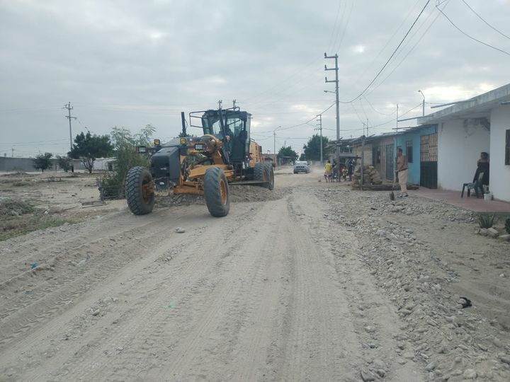 Comuna De Sullana Habilita Tramo Carretero En "Nuevo Horizonte"