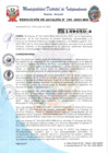 Vista preliminar de documento Resolucion de Alcaldia N° 190-2023-MDI