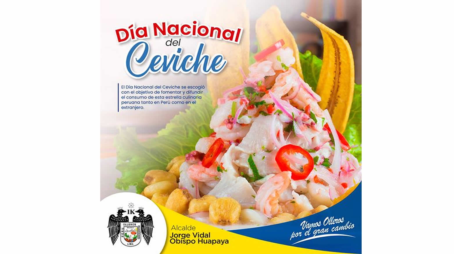 🌟 ¡Día Nacional del Ceviche! 🌟