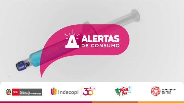 Ordenan retiro del dispositivo médico Orise Gel Twin Syringe Kit
with Interject por posibles reacciones en el cuerpo y la salud
