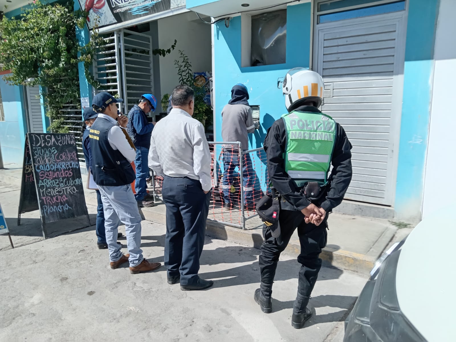 Electrocentro, Fiscalía y PNP realizan operativo inopinado contra el hurto de energía eléctrica en Ayacucho