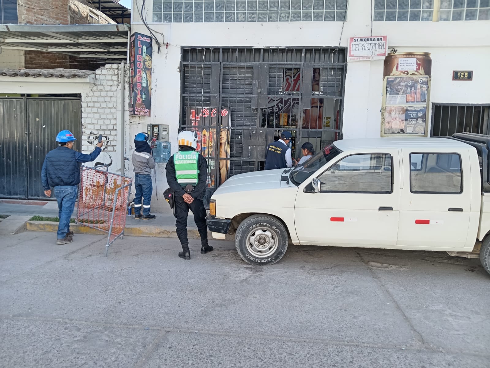 Electrocentro, Fiscalía y PNP realizan operativo inopinado contra el hurto de energía eléctrica en Ayacucho