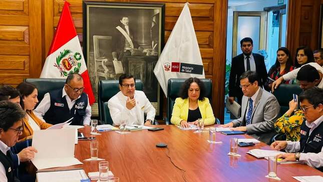Trabajando por los proyectos de salud para Lambayeque