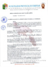 Vista preliminar de documento Resolución de AlcaldíaItWIX