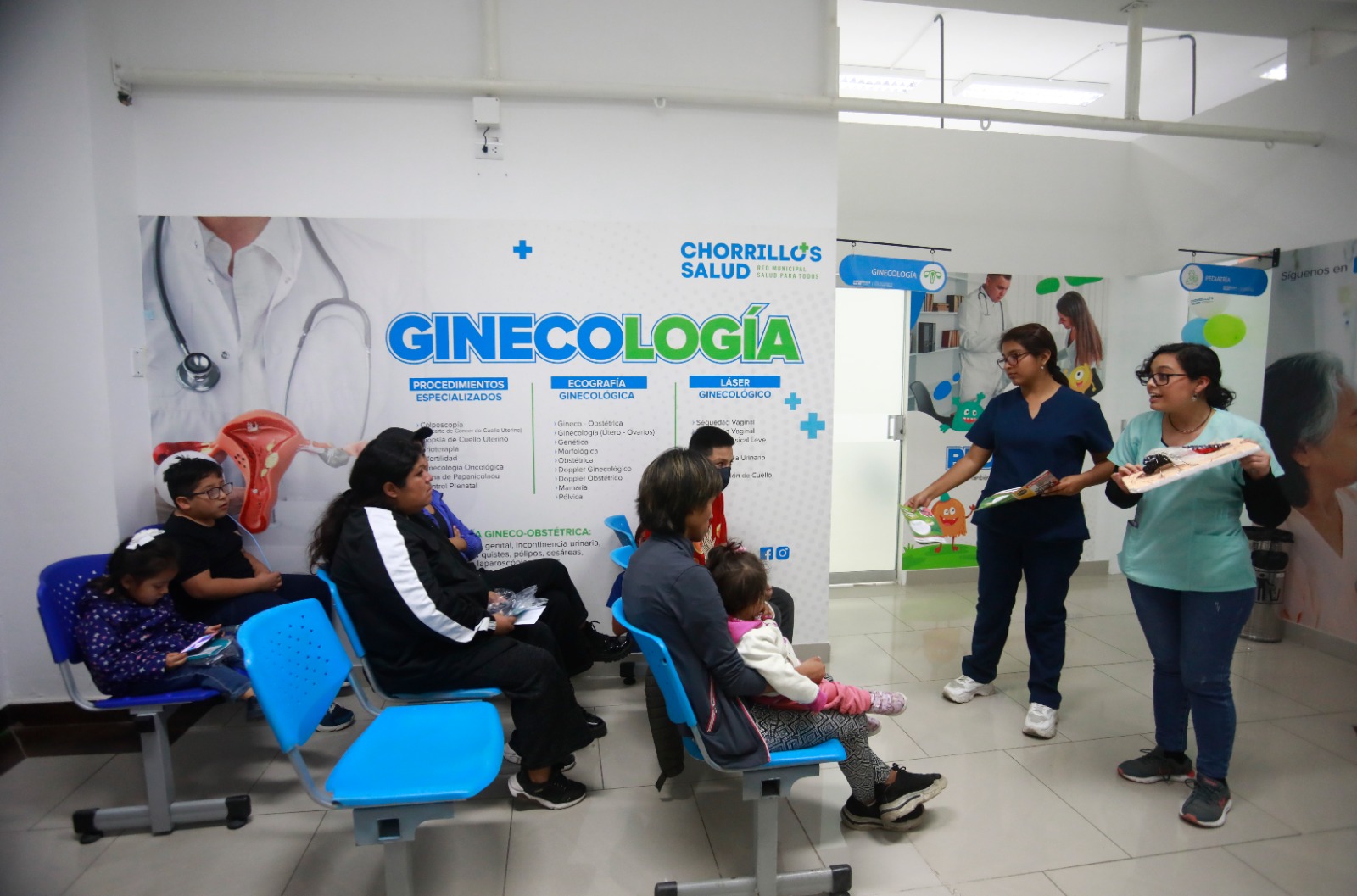 Vecinos pudieron atenderse en las instalaciones del nuevo Chorrillos Salud
