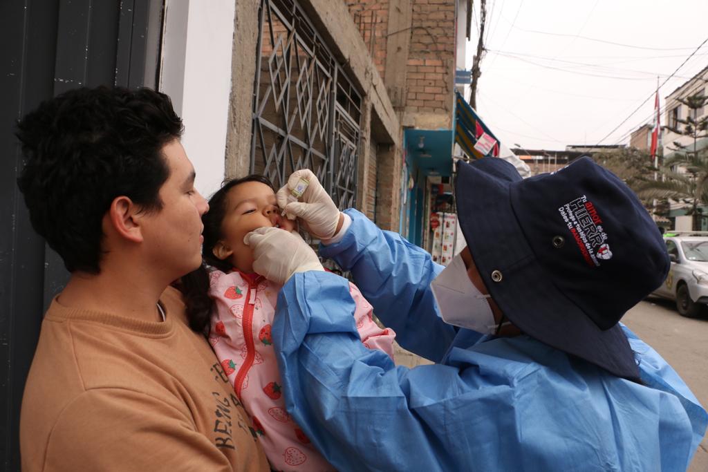 Minsa refuerza vacunación contra polio y sarampión en San Juan de Lurigancho