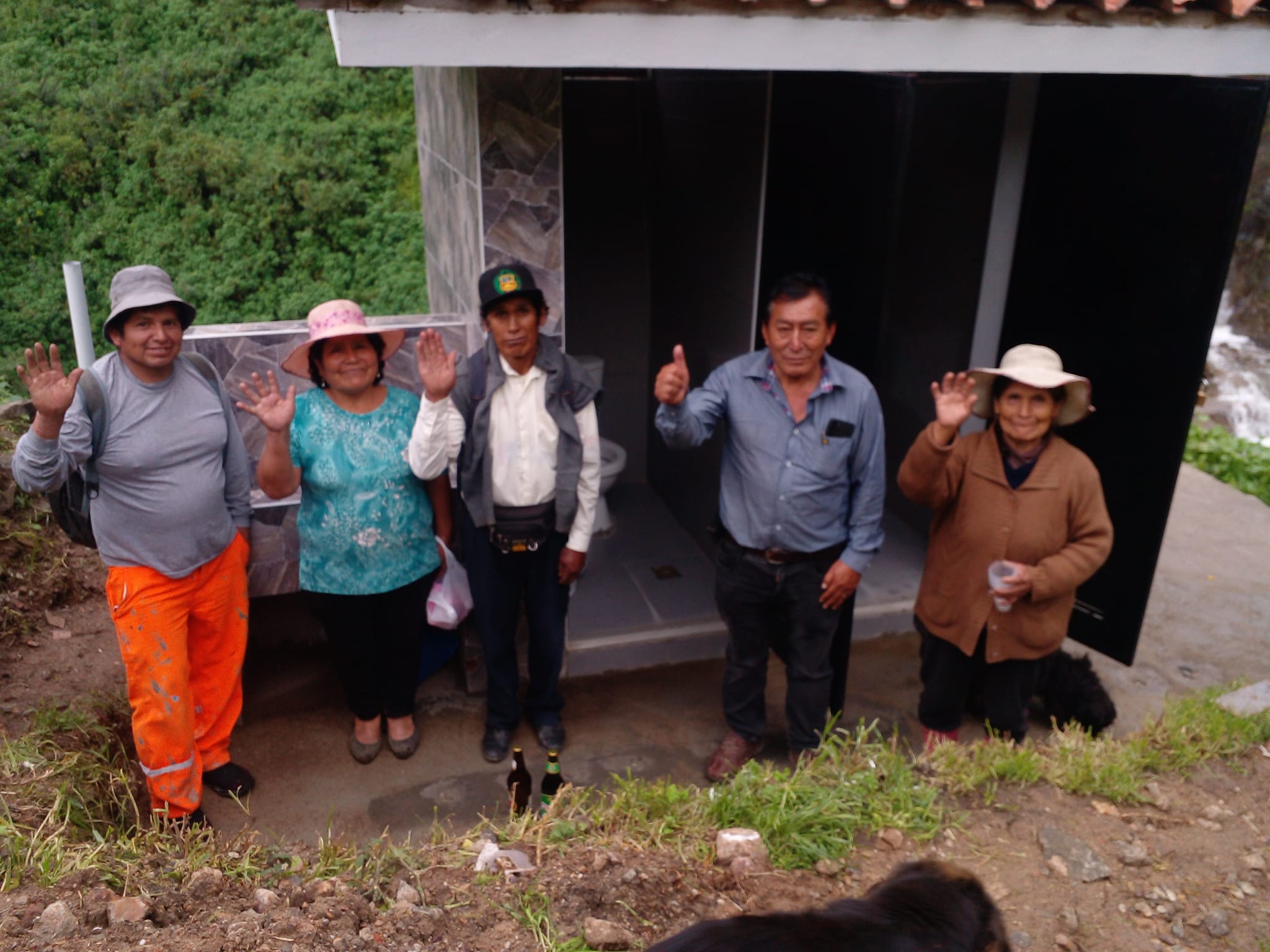Realizan trabajos de mantenimiento de servicios públicos en la catarata Palacala