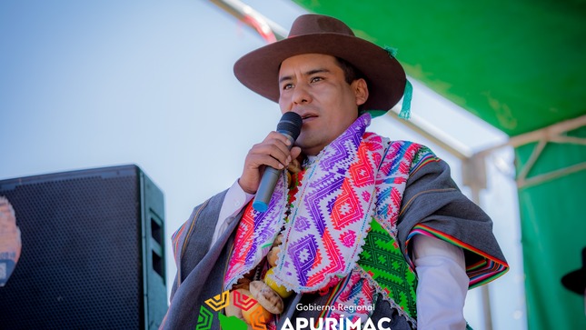 Gobernador Regional Percy Godoy garantiza cierre de brechas de infraestructuras con entrega de moderna I.E. N° 299 de Cumanaylla en el distrito de José María Arguedas