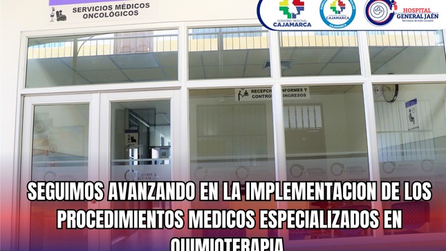 Seguimos avanzando en la implementación de los procedimientos médicos especializados en Quimioterapia