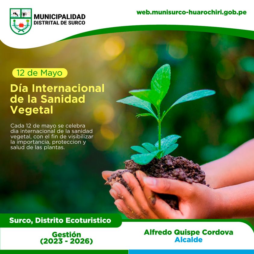 Hoy se celebra el Día Internacional de la Sanidad Vegetal