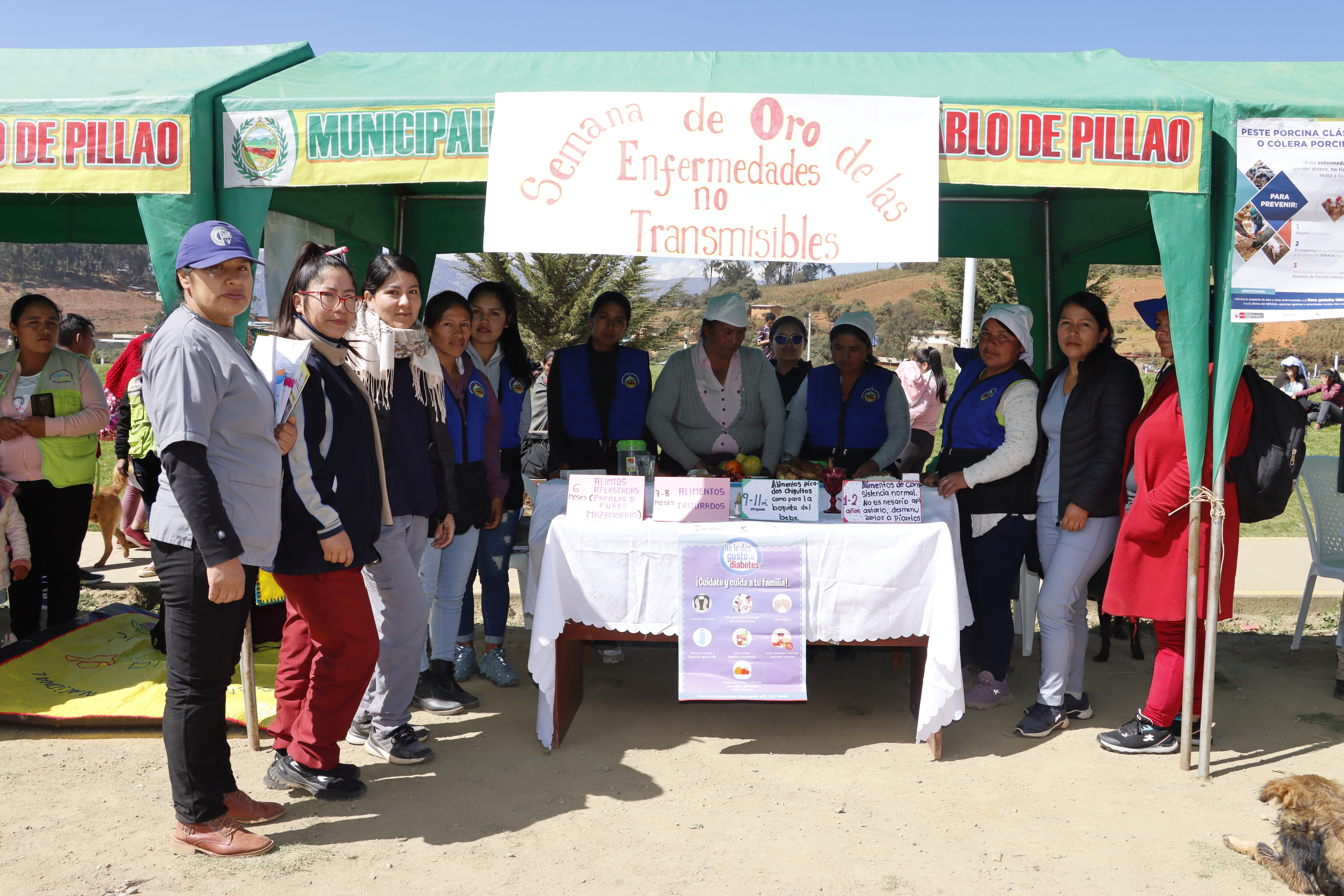 La feria se desarrolló con gran éxito.