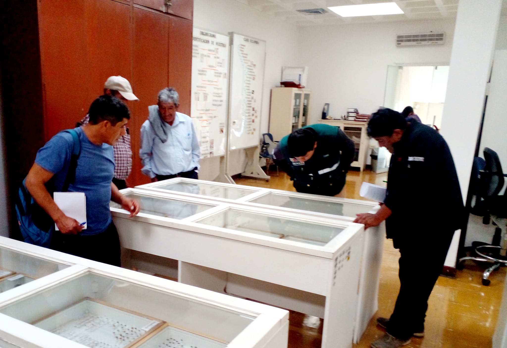 Delegación de Agricultores de songos y Ayas visitó los laboratorios de SENASA Ubicado en Ate.