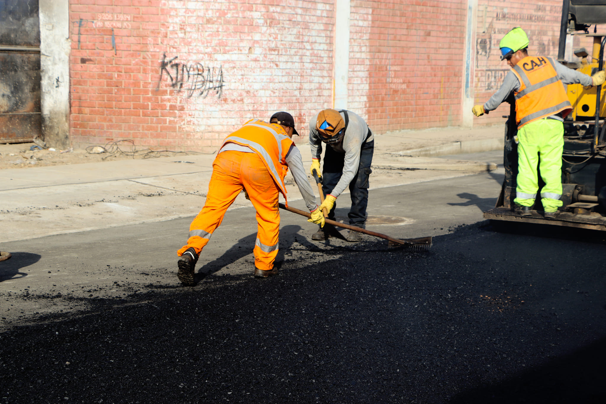 Obra de pistas, veredas y estacionamiento en el Sector Sur este de Huaral será entregada a la población en los próximos días