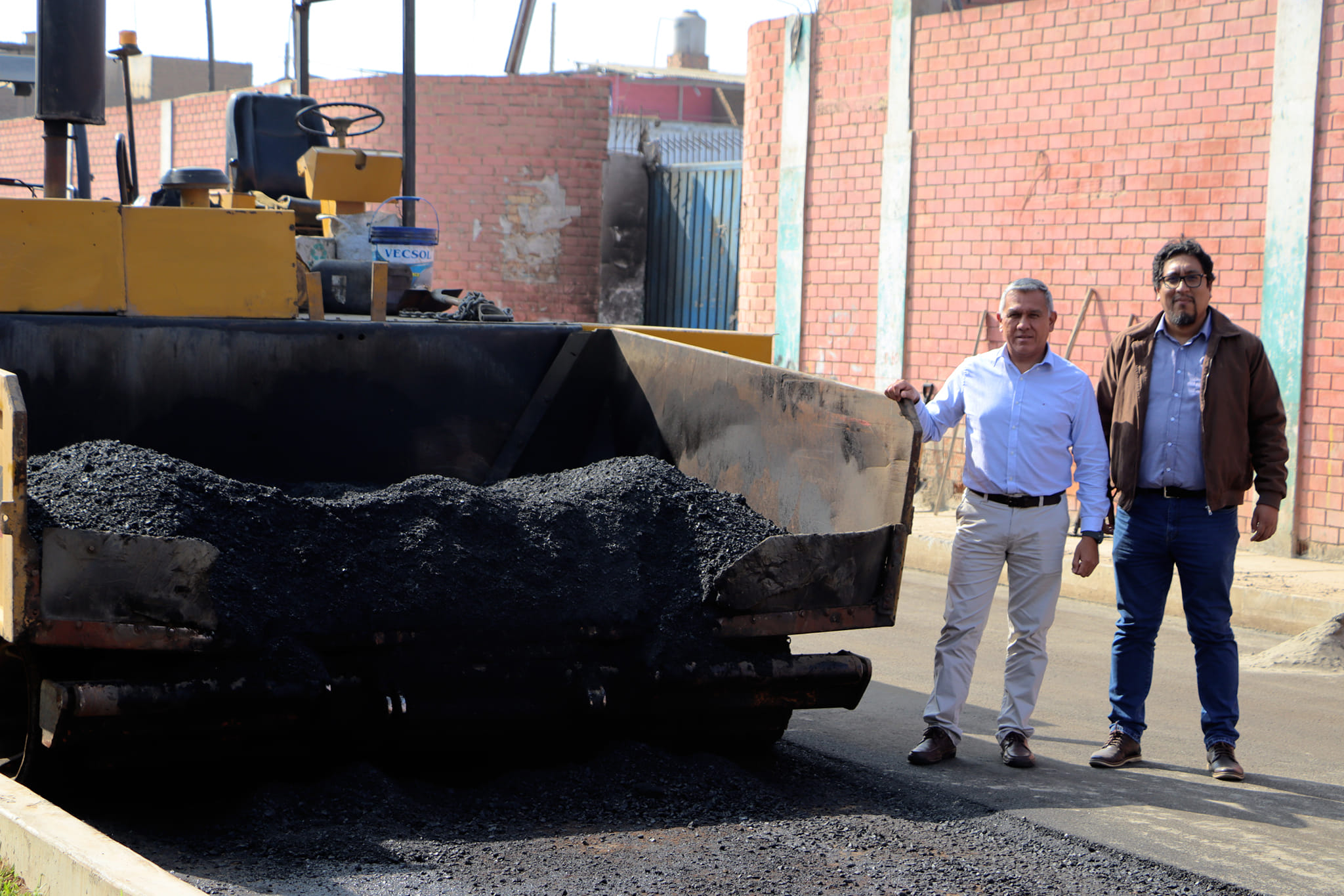Obra de pistas, veredas y estacionamiento en el Sector Sur este de Huaral será entregada a la población en los próximos días