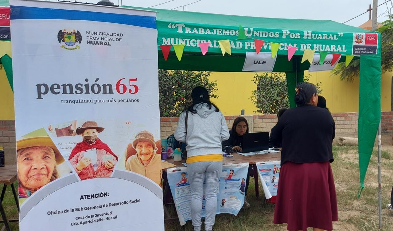 Decenas de madres y niños de Huayán fueron beneficiados con los servicios gratuitos de la "Caravana Municipal"