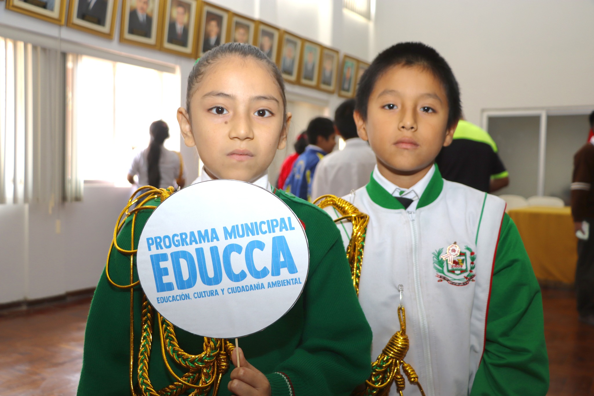 Escolares fueron capacitados para que implementen sus biohuertos con riego tecnificado