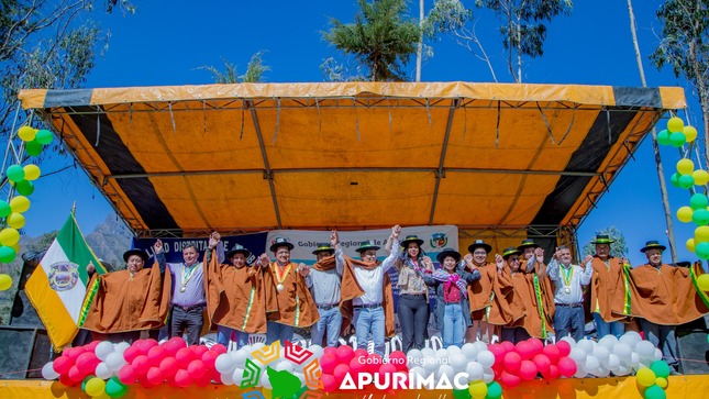 Gobernador Regional y alcaldes inician proyecto de asfaltado de vía Huancarama – Pacobamba con una inversión de más de s/15 millones