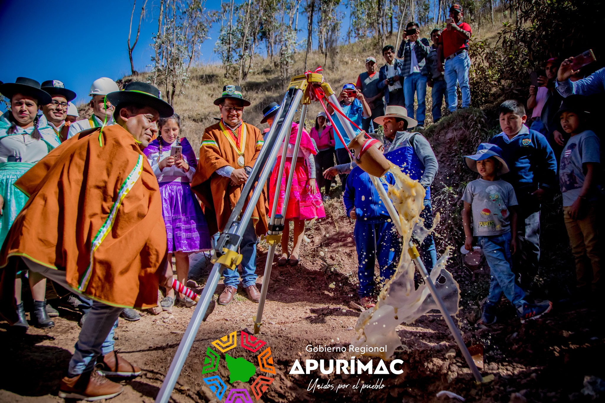 Gobernador Regional y alcaldes inician proyecto de asfaltado de vía Huancarama – Pacobamba con una inversión de más de s/15 millones