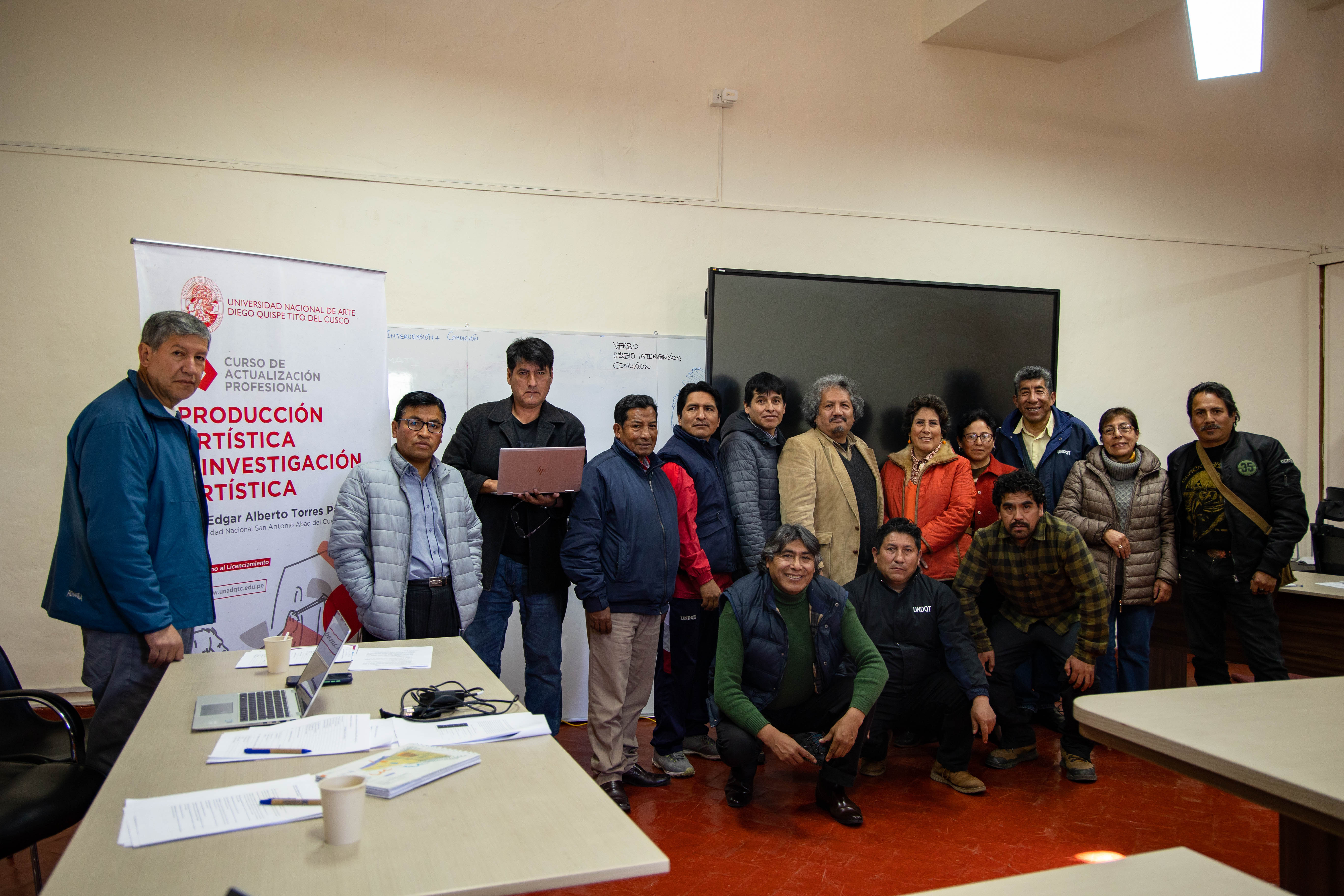 Docentes universitarios de la UNADQTC