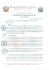Vista preliminar de documento Ordenanza Municipal N° 014-2023-MDC