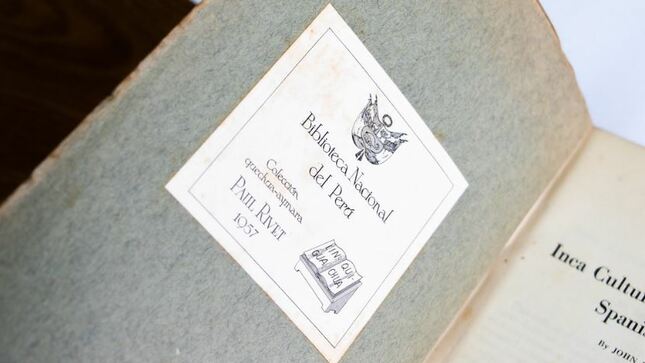 El Ministerio de Cultura declaró Patrimonio Cultural de la Nación a cuatro (04) unidades bibliográficas (1946-1957) de la producción intelectual de John Howland Rowe
