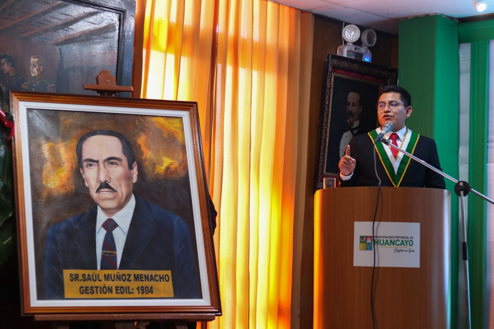 Con presencia de sus hijas, familiares y amigos y dirigentes de la CGTP