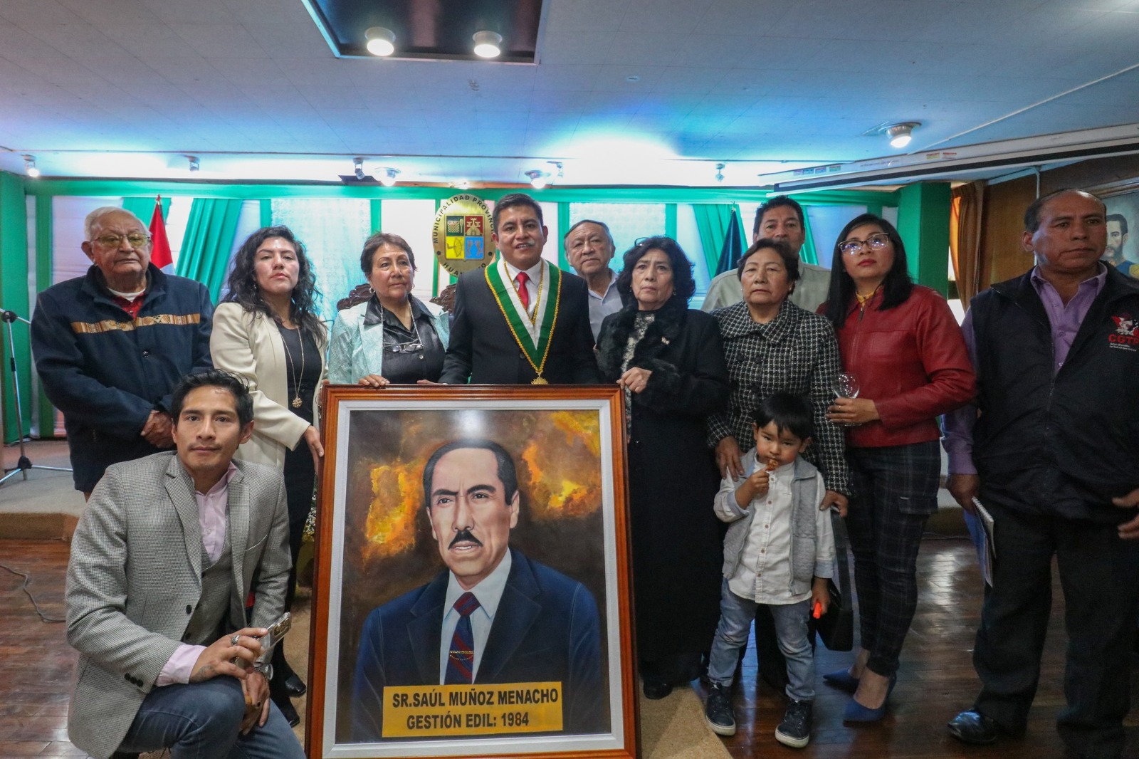 Con presencia de sus hijas, familiares y amigos y dirigentes de la CGTP