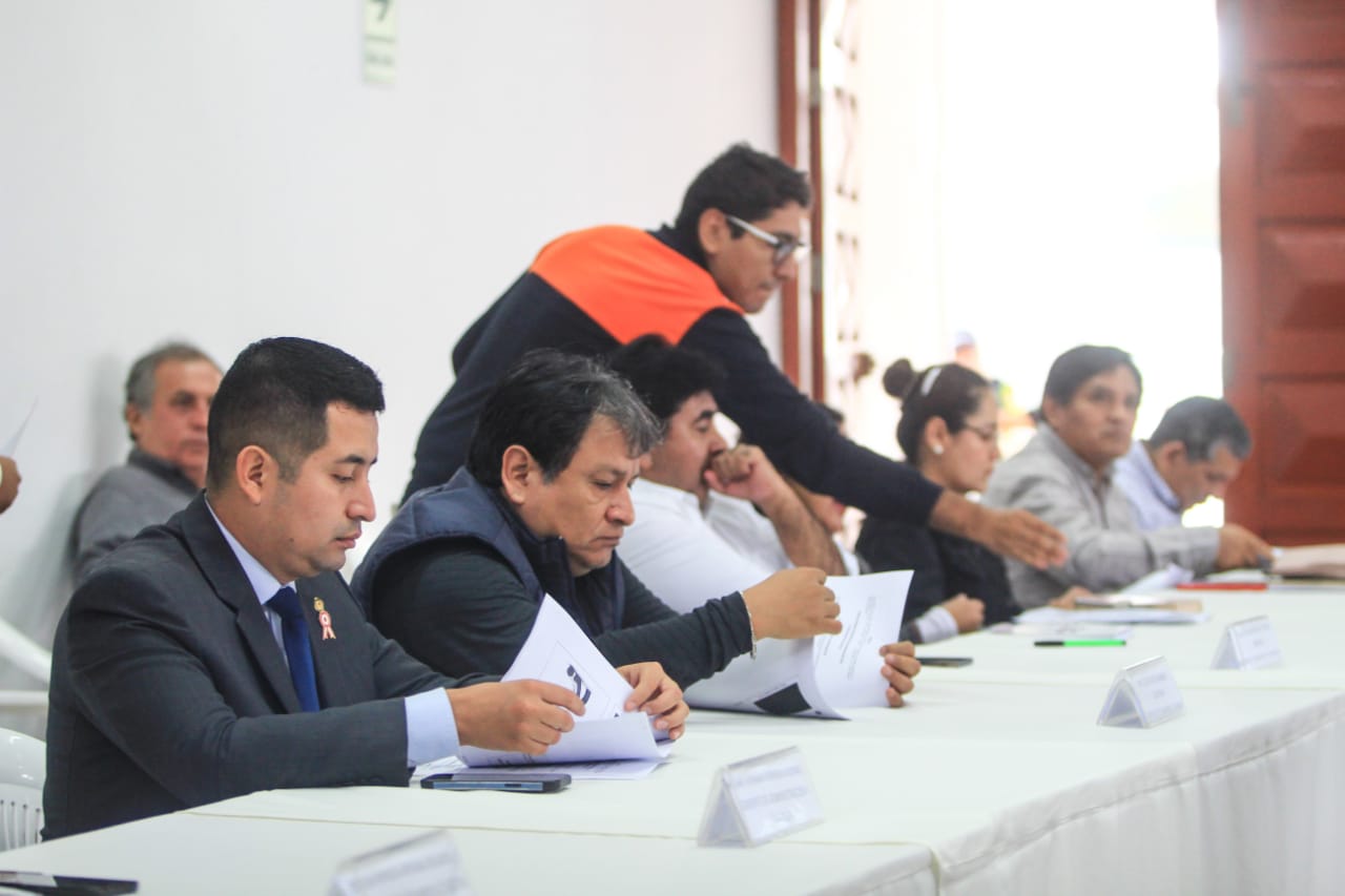 Los presentes fueron orientados por el personal de la Subgerencia de Defensa Civil Gestión de Riesgos de Desastres