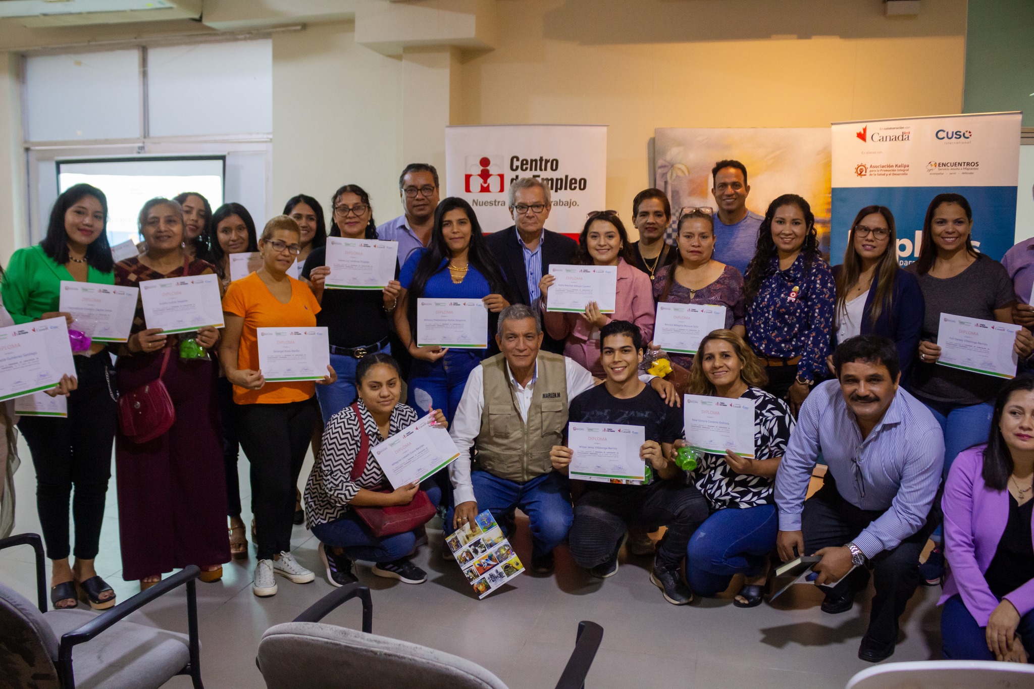 Se Realizó La Clausura Del Proyecto Con ONG Canadiense “EMPLEOS PARA CONSTRUIR FUTURO”