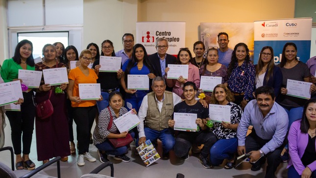Se Realizó La Clausura Del Proyecto Con ONG Canadiense “EMPLEOS PARA CONSTRUIR FUTURO”