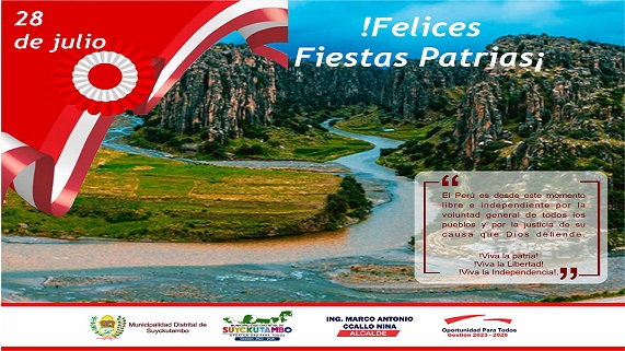 28 de Julio, día de la Independencia del Perú