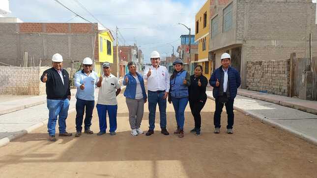 Autoridad aseguró calidad en las obras que ejecuta su gestión