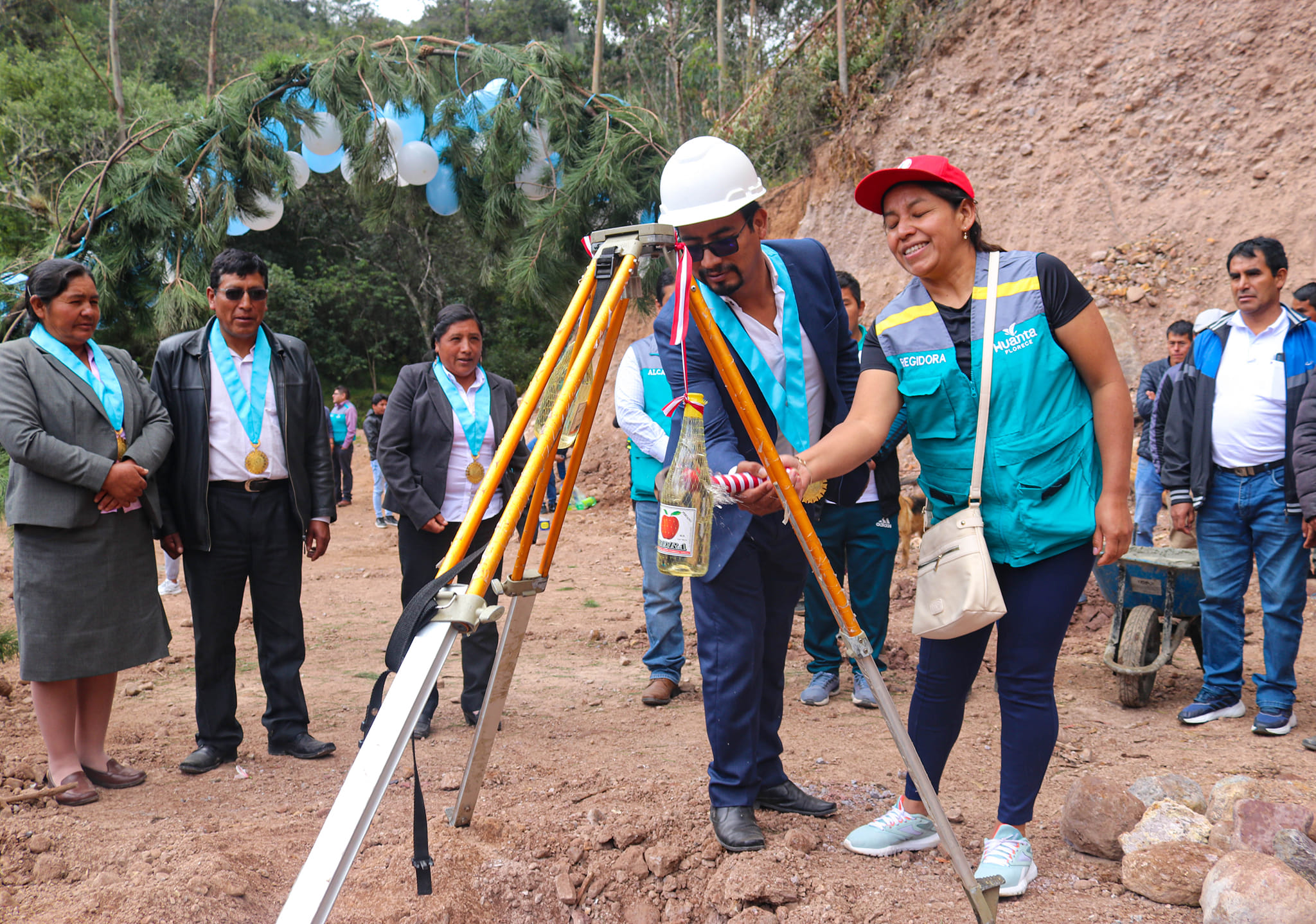 Inicio de obra Puente Lluncuna