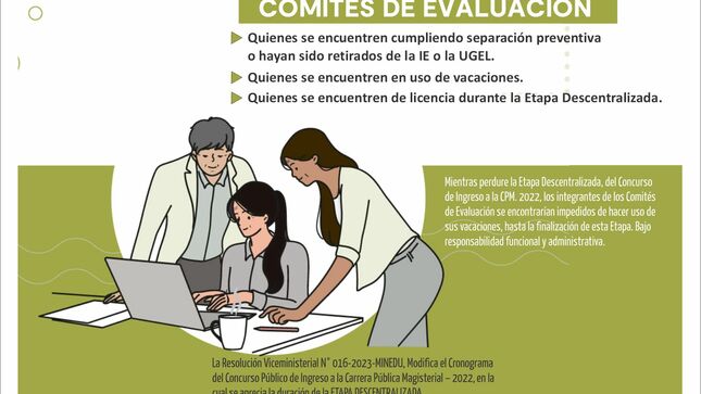 Concurso público de ingreso a la carrera pública magisterial – 2022