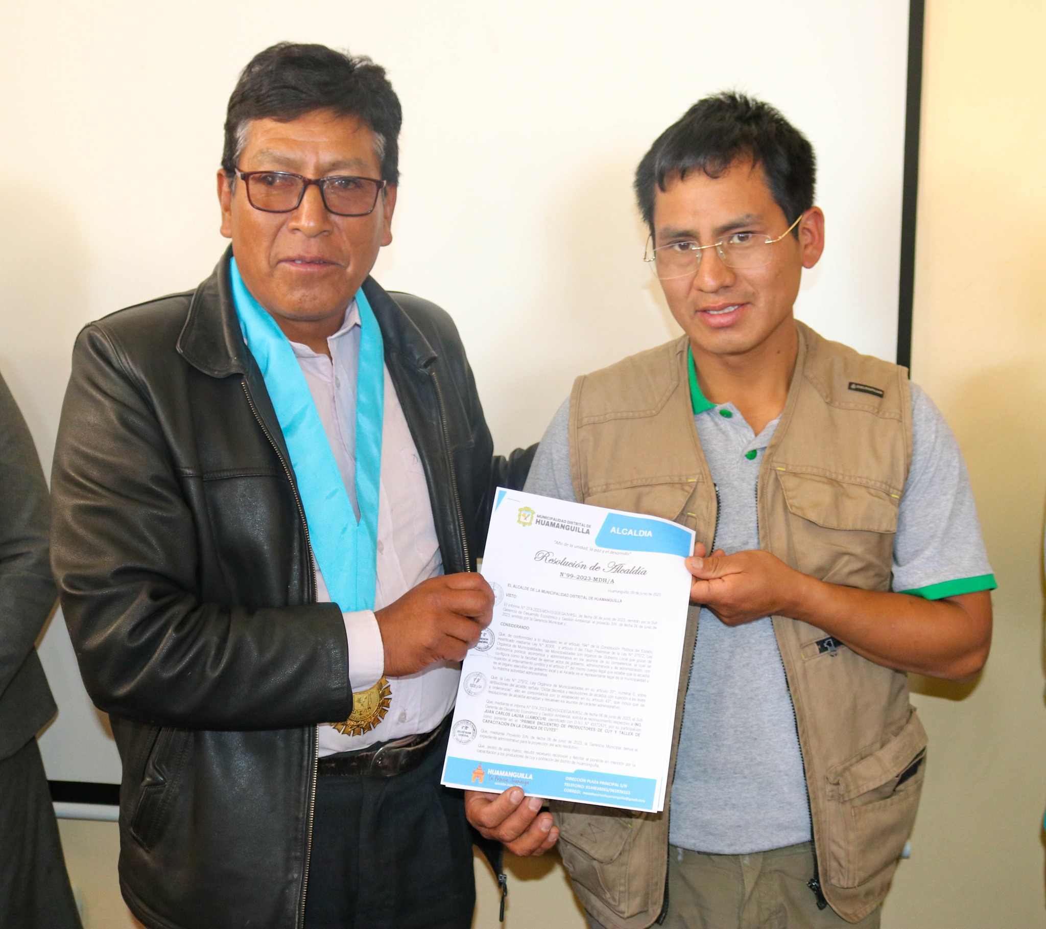 Primer Encuentro de Productores de Cuy y Capacitación en Crianza de Cuy 